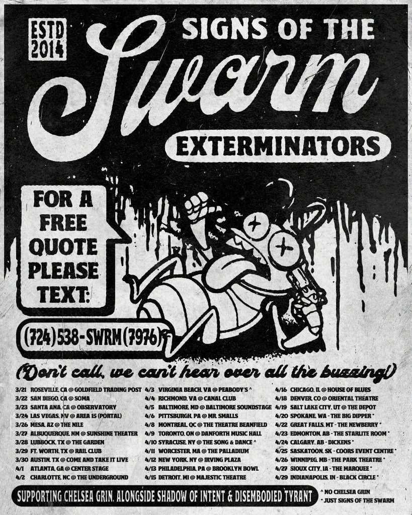 Signs of The Swarm, 16 October | Event in Fresno | AllEvents