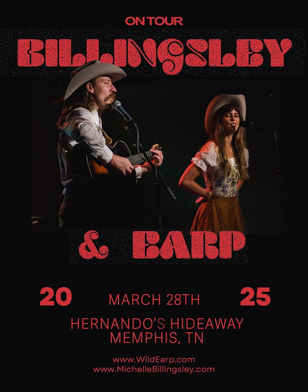 Billingsley and Earp at Evanston SPACE, 29 August | Event in Evanston | AllEvents