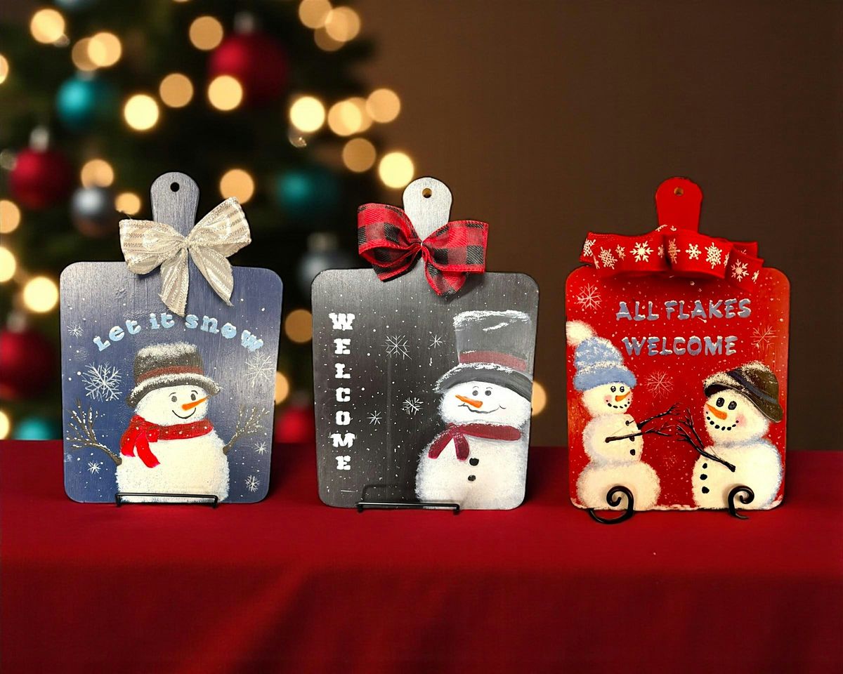 Paint Your Own Holiday Cutting Board! ❄️ Dublin Tap Room, Jaffrey NH, 16 December | Event in Jaffrey | AllEvents