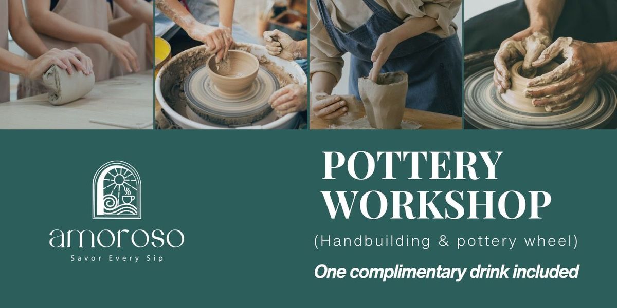 Pottery Workshop at Amoroso, 18 May | Event in Hyderabad | AllEvents