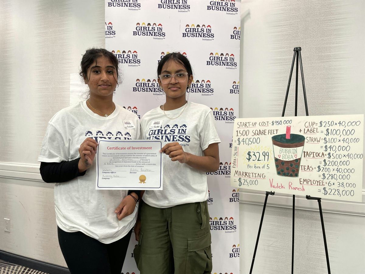 Girls in Business Camp Toronto 2026, 11 April | Event in Toronto | AllEvents