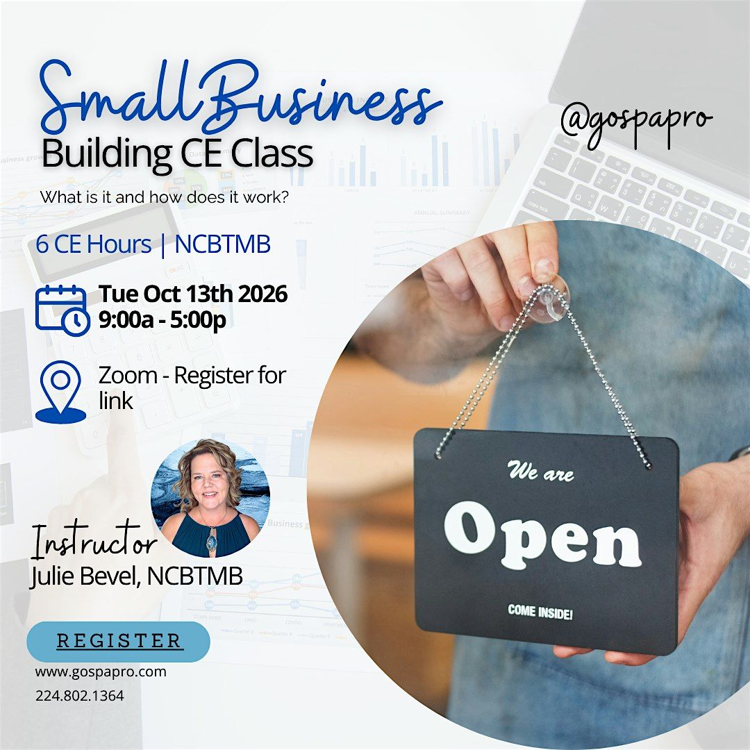 Business Building CE Class - Launch, 13 October | Event in Fox River Grove | AllEvents