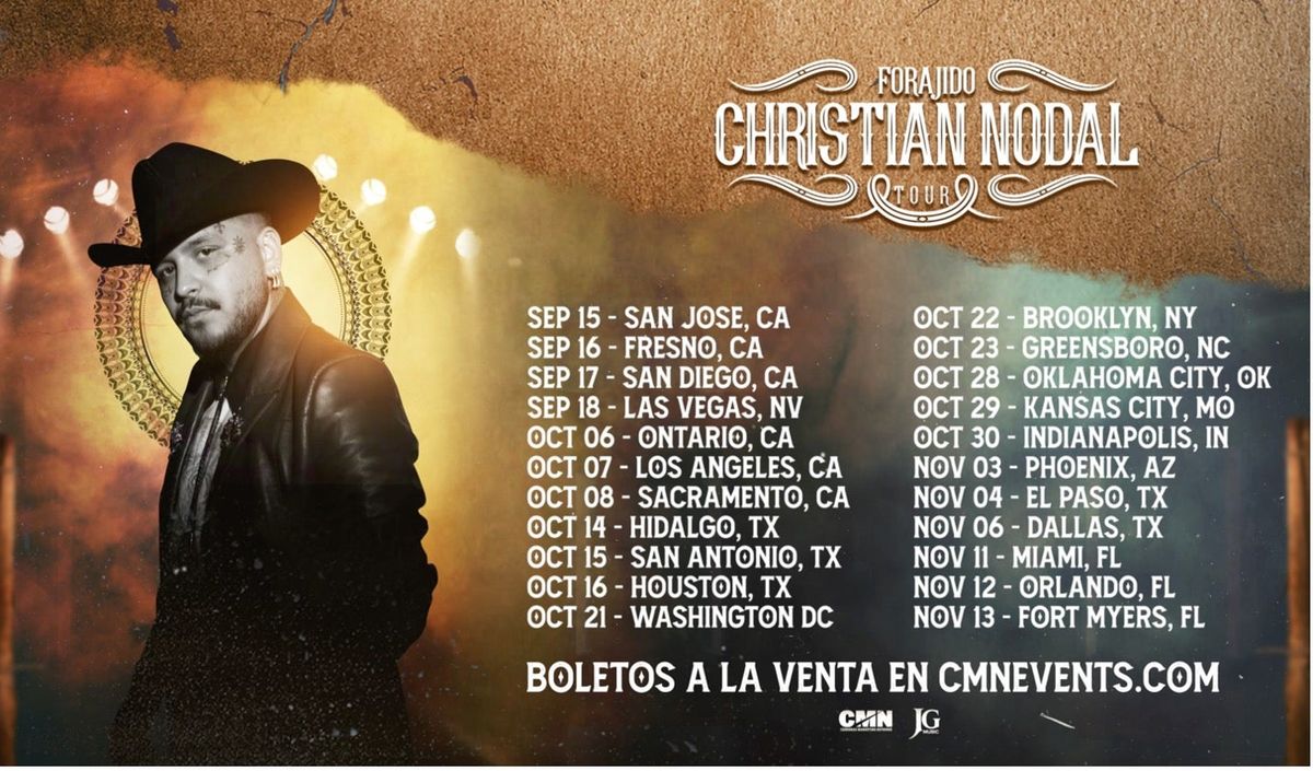 Christian Nodal at Allstate Arena, 12 December | Event in Rosemont | AllEvents