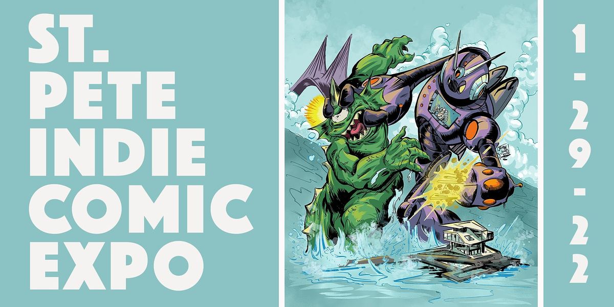 St Pete Indie Comic Expo Campbell Park Recreation Center St Petersburg January 29 2022 Allevents In St Pete Seafood Festival 2022