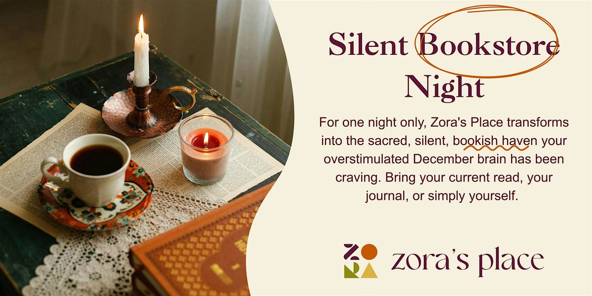 Silent Bookstore Night, 21 December | Event in Evanston | AllEvents
