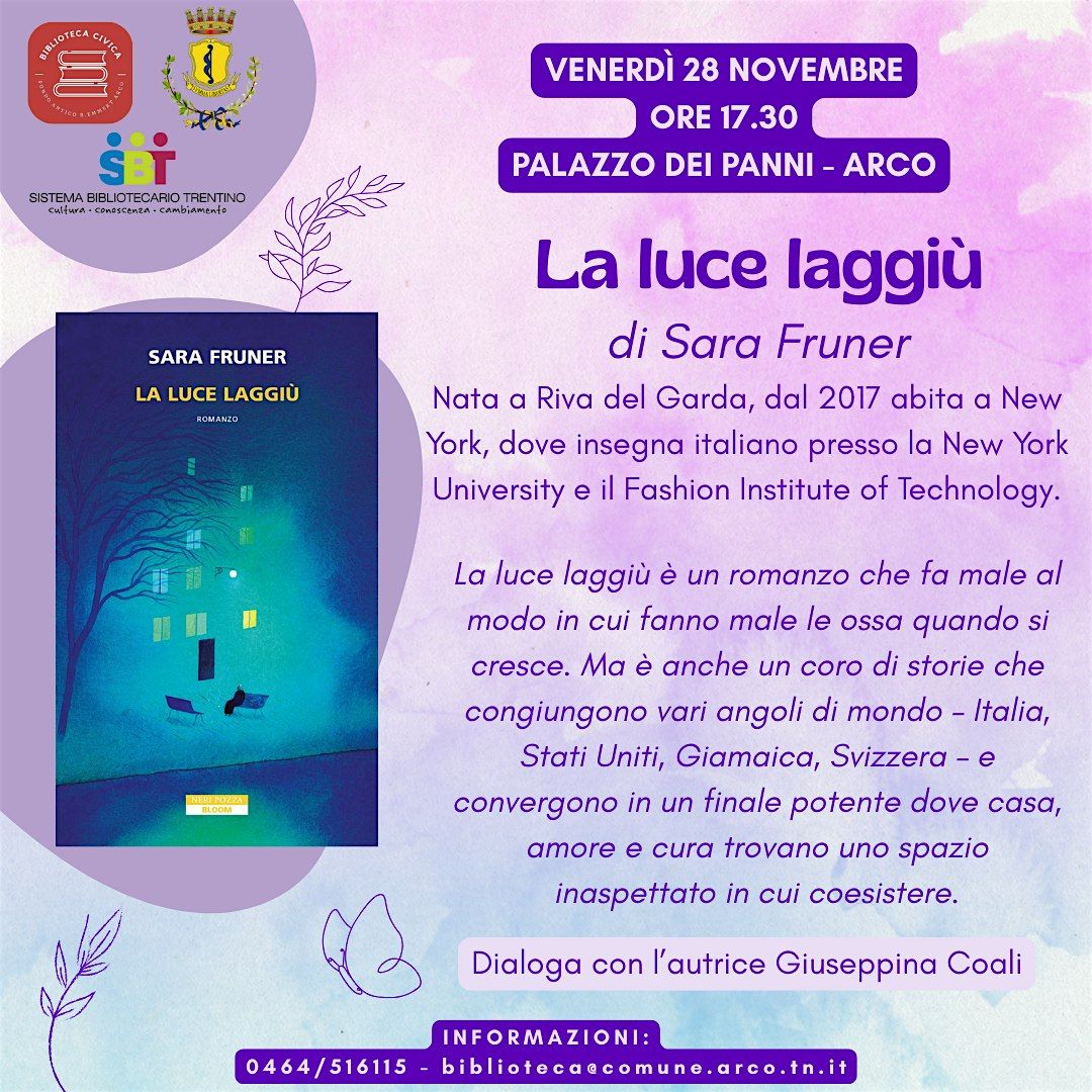 La luce laggiù | Event in Arco | AllEvents