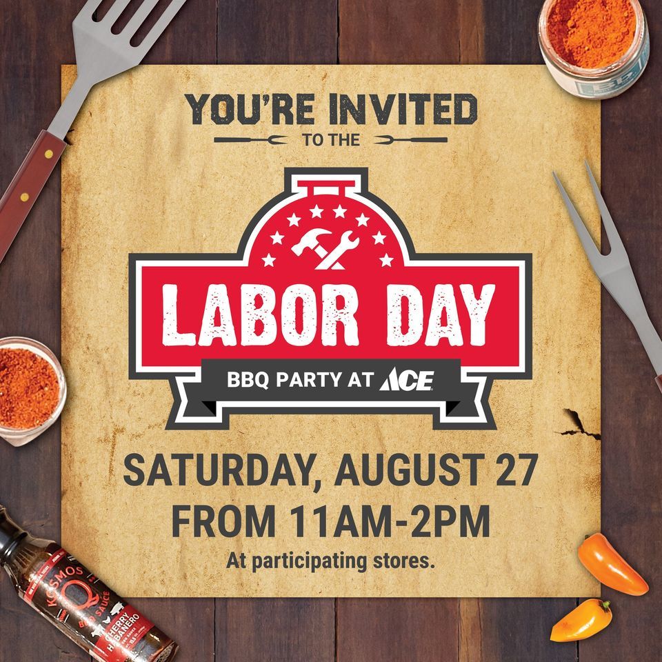 Labor Day BBQ Party at ACE, Bethlehem ACE Hardware & Hallmark, Hickory