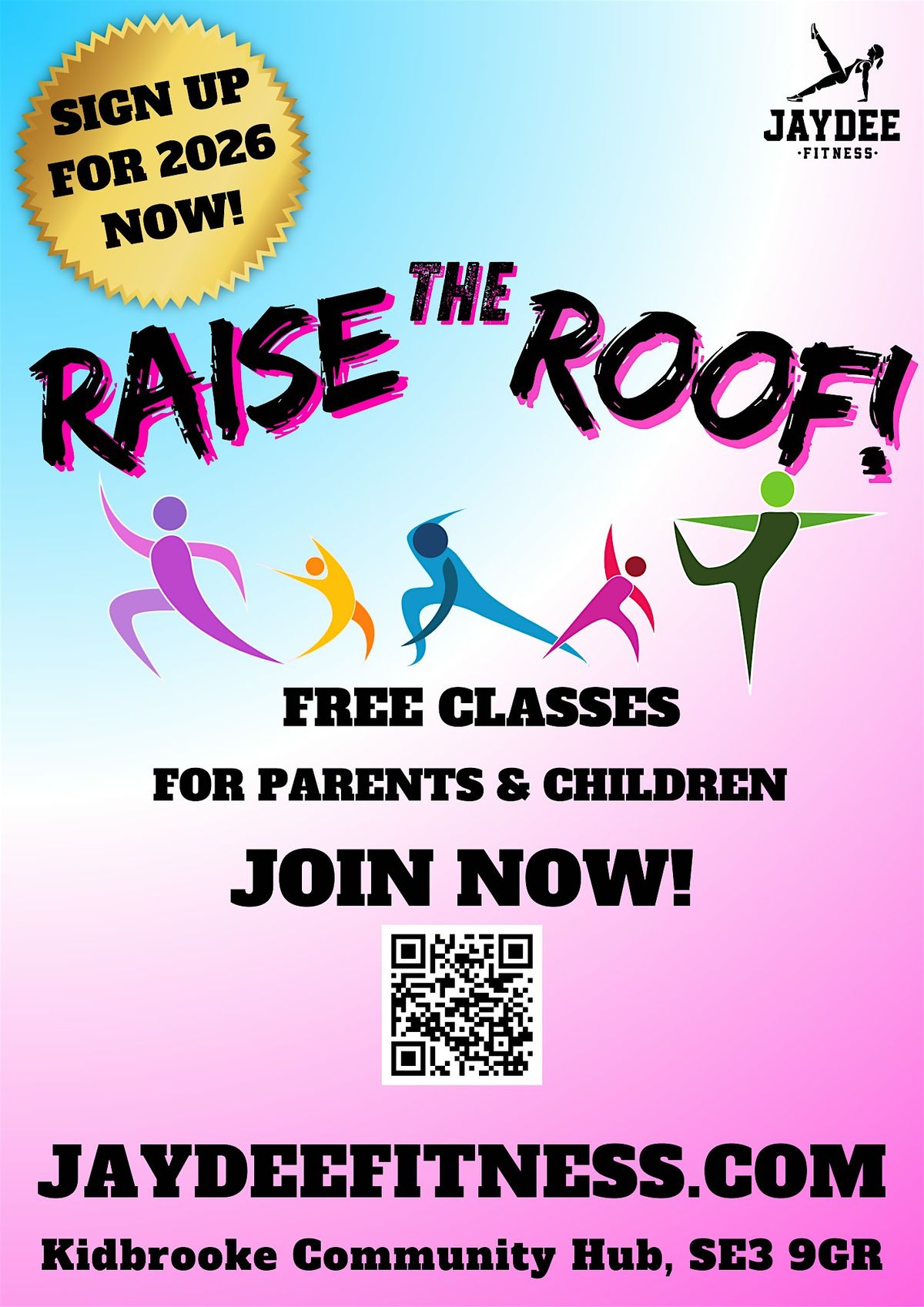 Raise the Roof This January – Unlimited Classes for Just £3!
