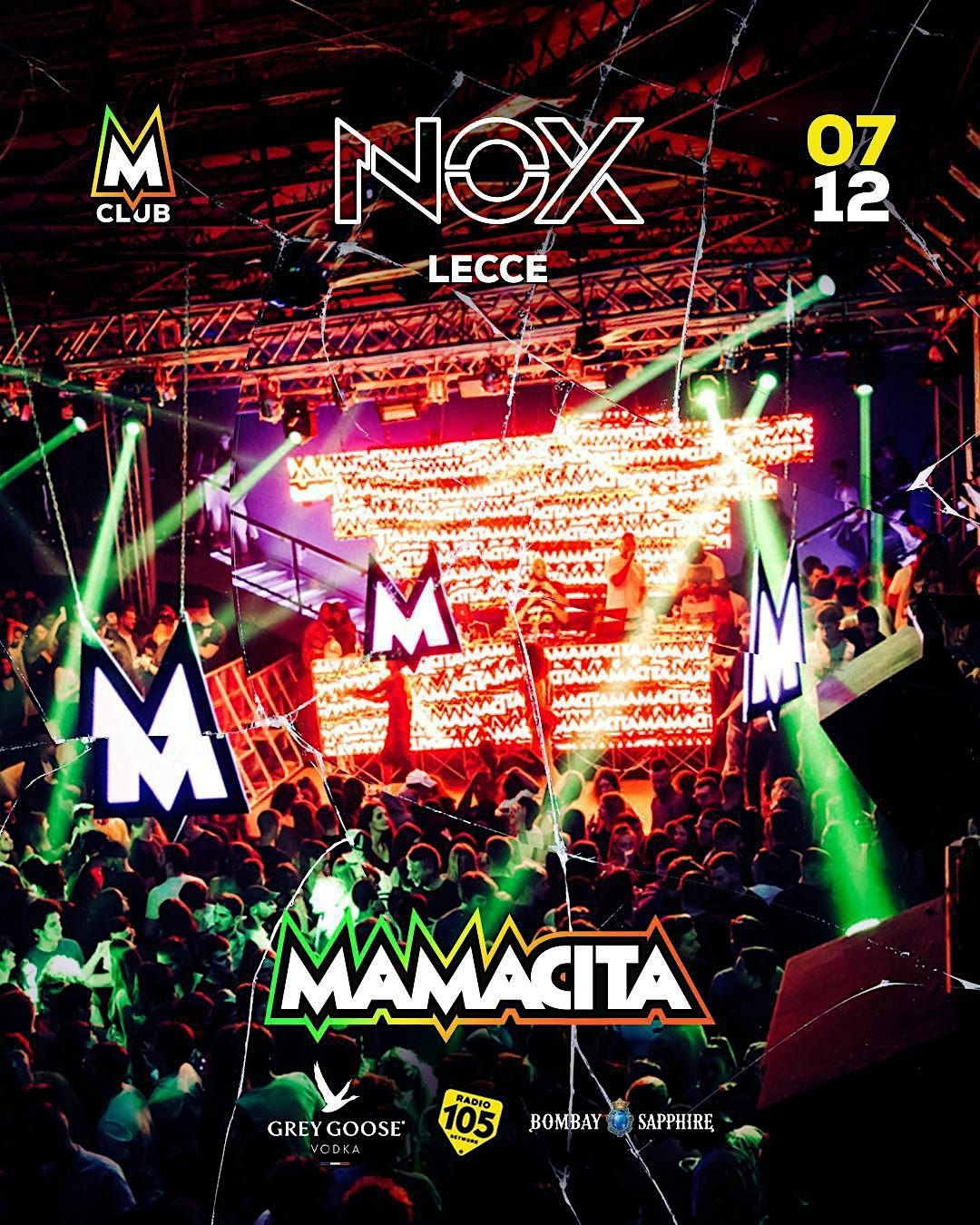 NOX - Mamacita, 7 December | Event in Monteroni di Lecce | AllEvents