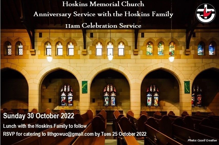 Hoskins Anniversary Service, Lithgow Uniting Church Parish Hoskins