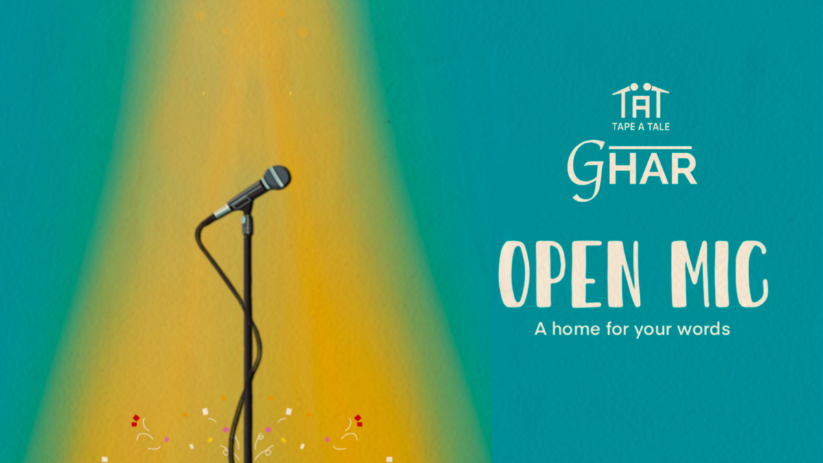 Ghar: An Open Mic for Words by Tape A Tale, 14 December | Event in New Delhi | AllEvents