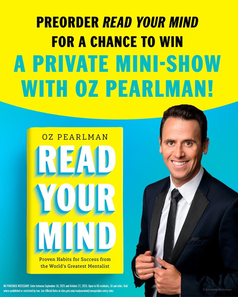 Oz Pearlman, 20 December | Event in Medford | AllEvents
