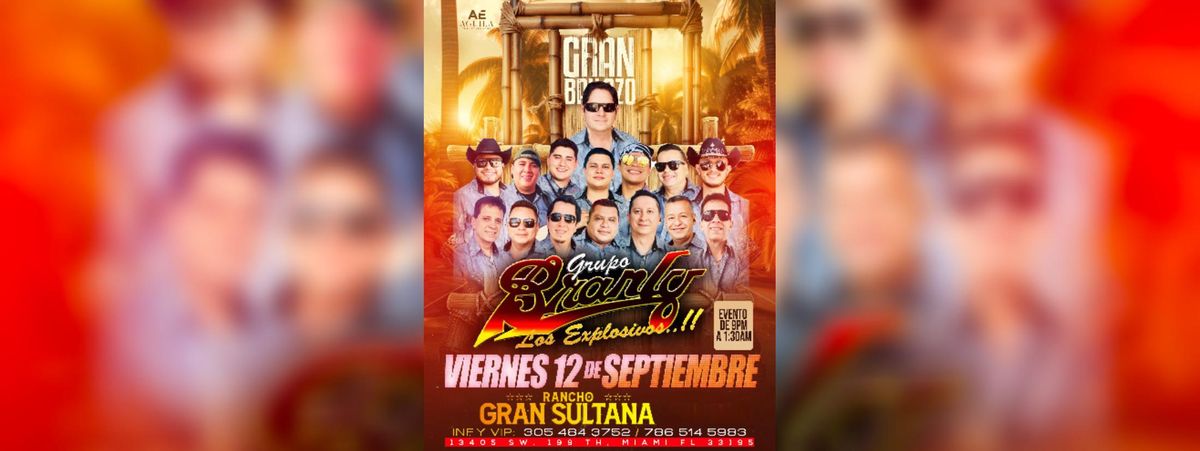 GRUPO BRANLY EN MIAMI, 12 September | Event in The Hammocks | AllEvents