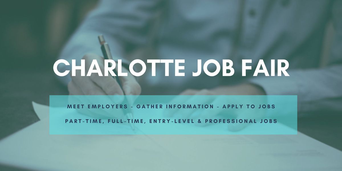 Charlotte Job Fair January 21 2020 Career Fair At Crowne