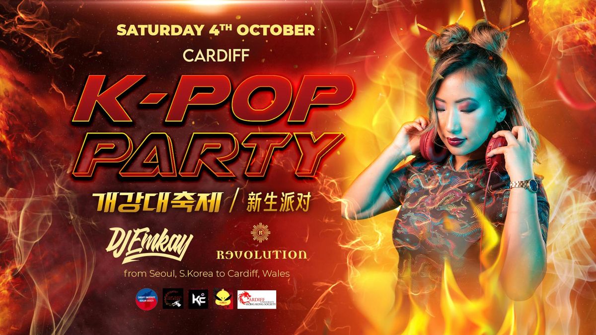 Cardiff K-Pop Party - Fire Tour with DJ EMKAY | Saturday 4th October, 4 October | Event in Cardiff | AllEvents
