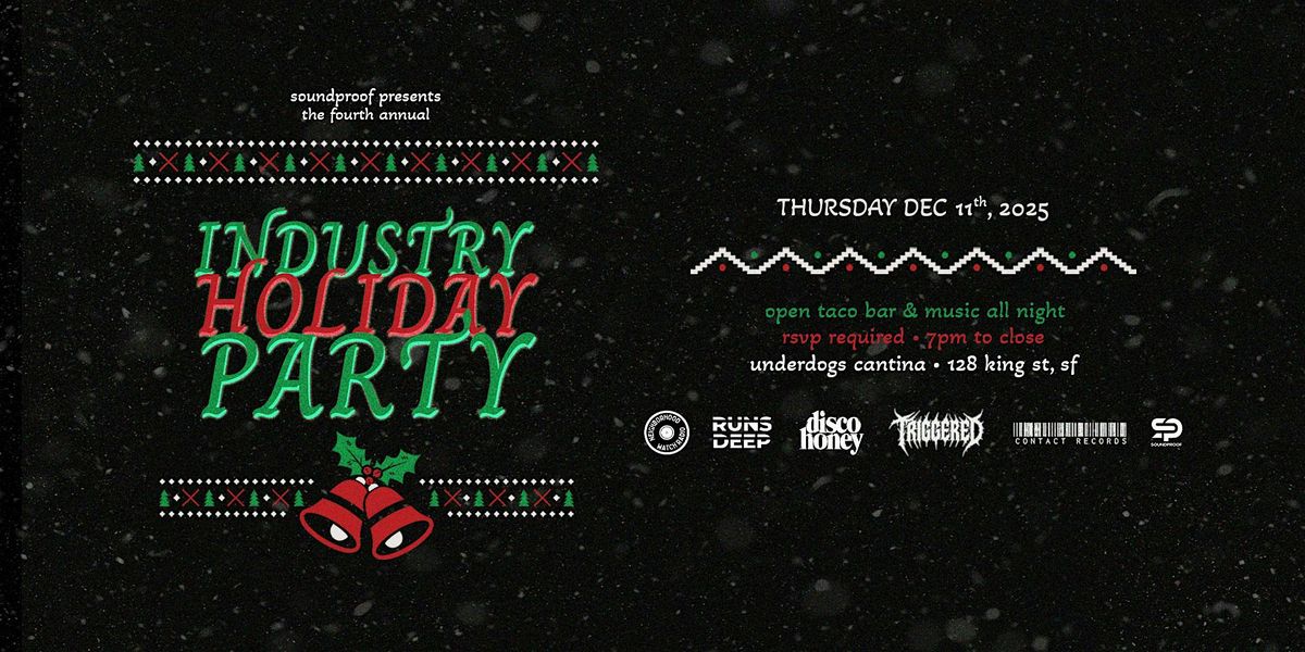 Industry Holiday Party 2025, 11 December | Event in San Francisco | AllEvents