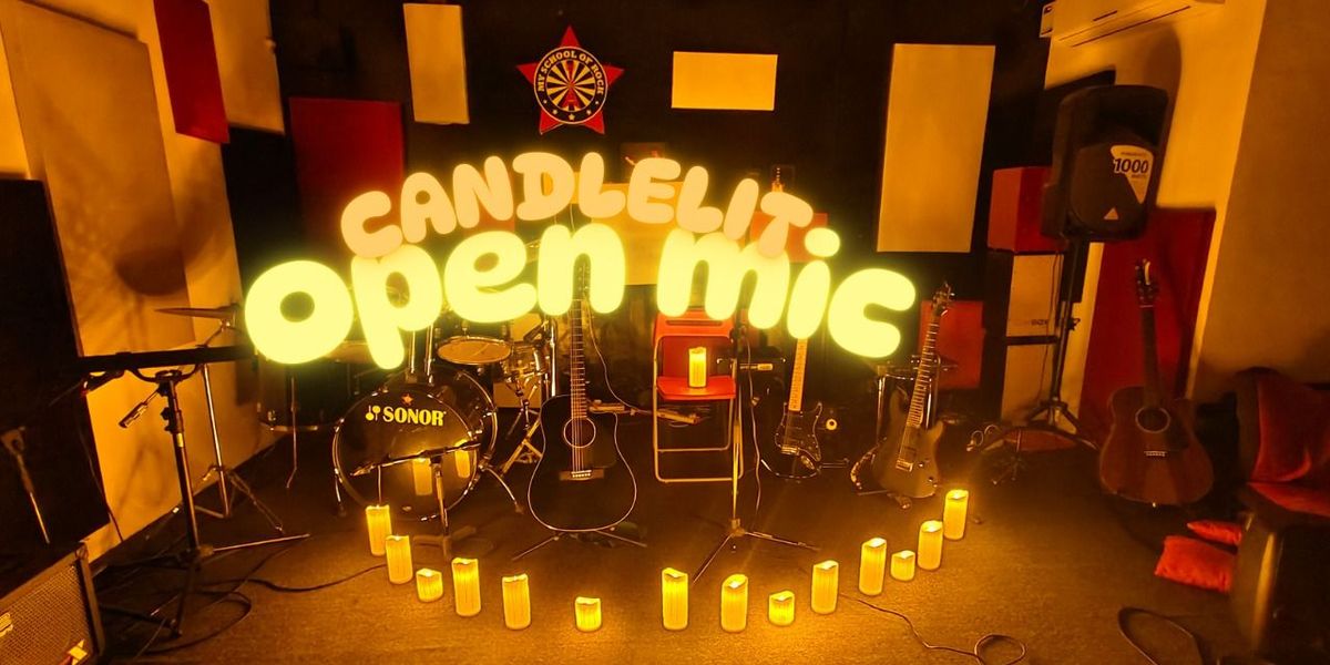 Open Mic: Candlelit (Glow & Flow), 15 June | Event in Bangalore | AllEvents