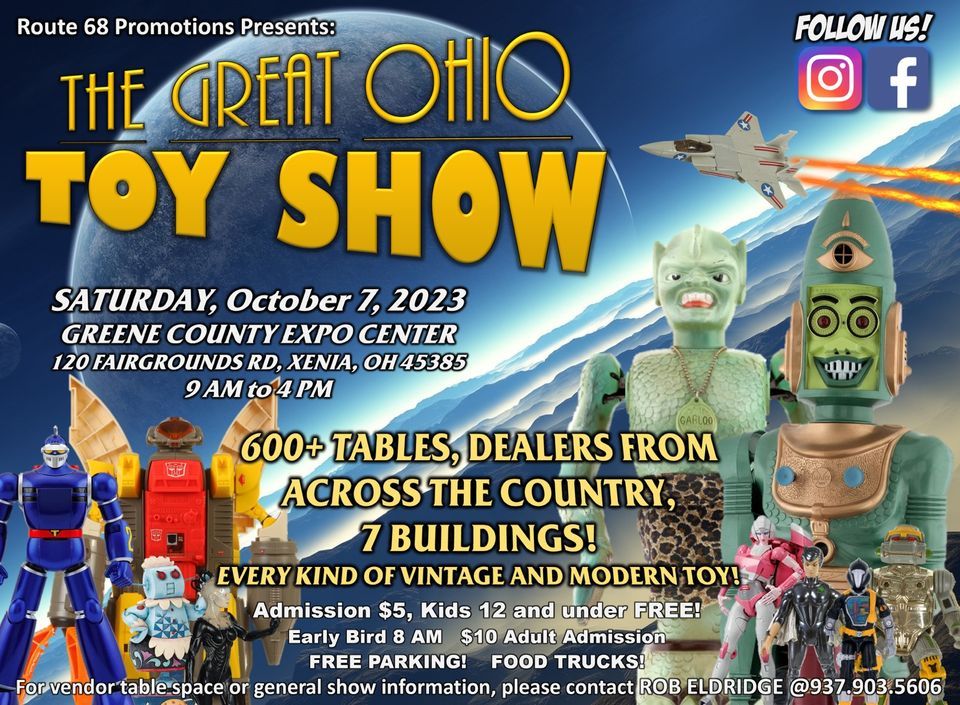 The Great Ohio Toy Show Fall 2025, Greene County Fairgrounds & Expo