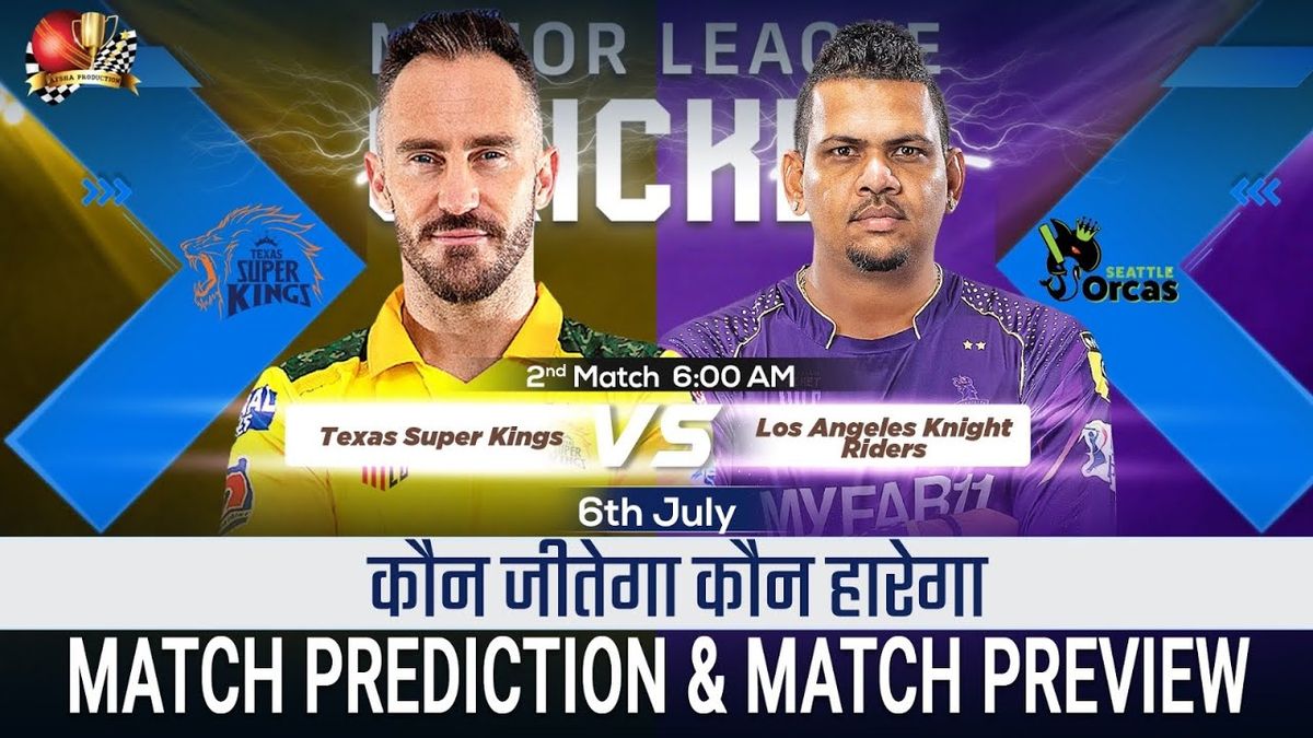 Texas Super Kings Reign Supreme Over LA Knight Riders in Thrilling MLC 2025 Match
