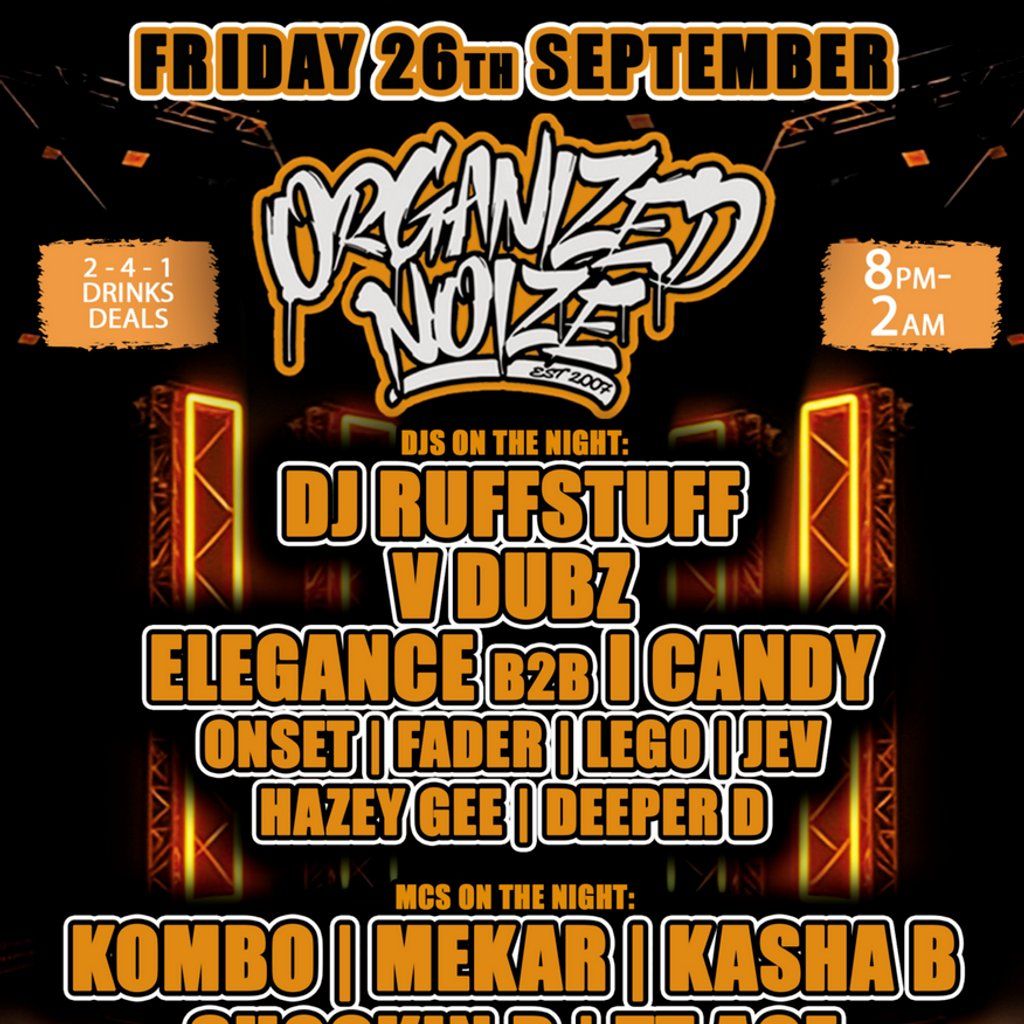 Organized Noize - The Return, 26 September | Event in Bexley | AllEvents