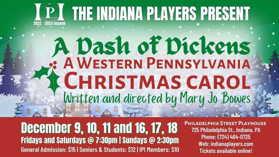 A Dash Of Dickens A Western Pennsylvania Christmas Carol Indiana a-dash-of-dickens-a-western-pennsylvania-christmas-carol-indiana