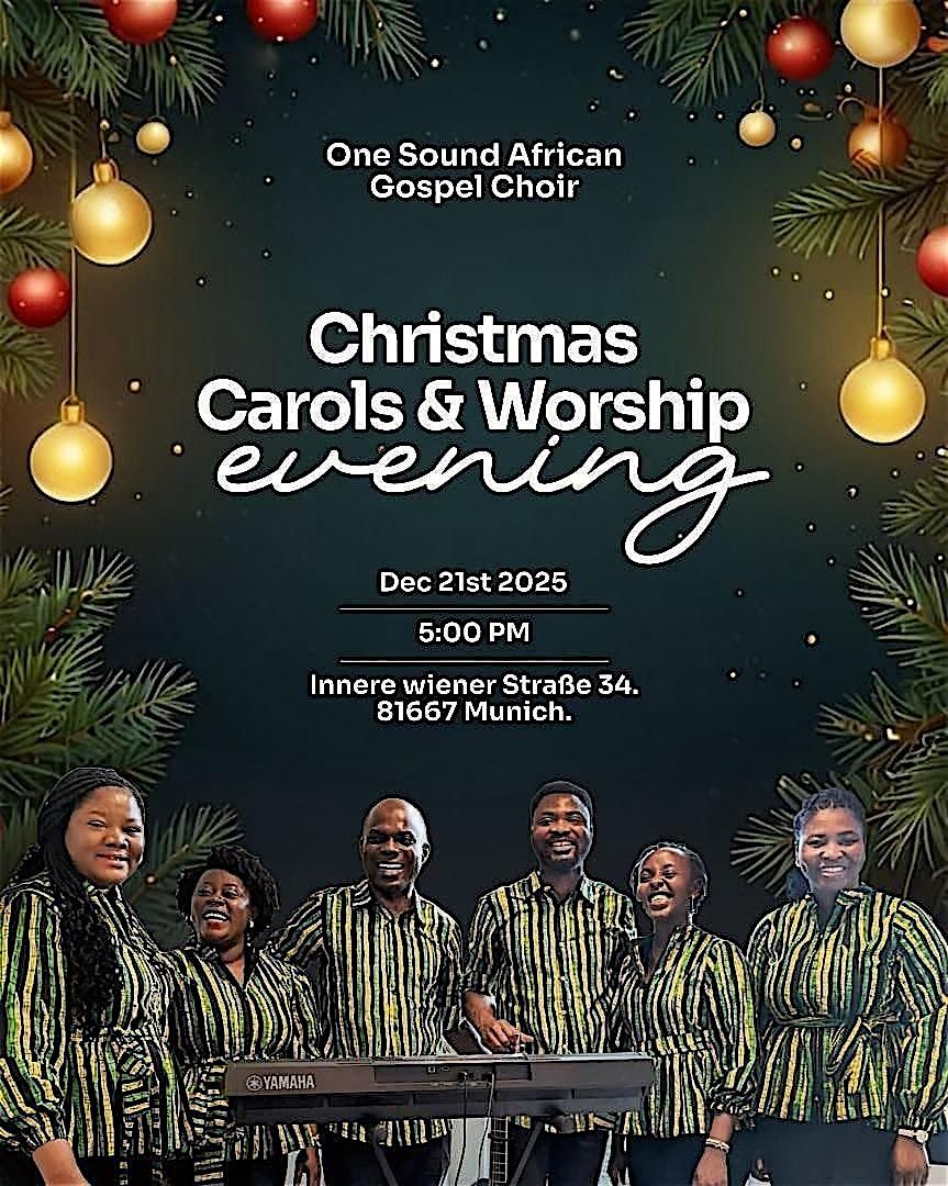 Christmas Carols & Worship evening, 21 December | Event in München | AllEvents