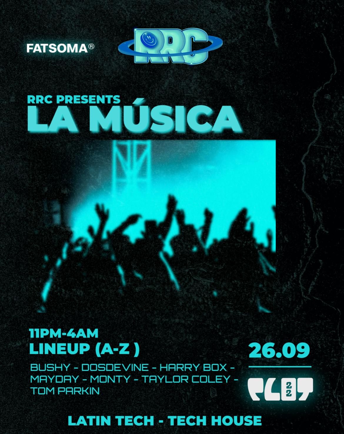 RRC Presents LA MÚSICA, 26 September | Event in Sheffield | AllEvents