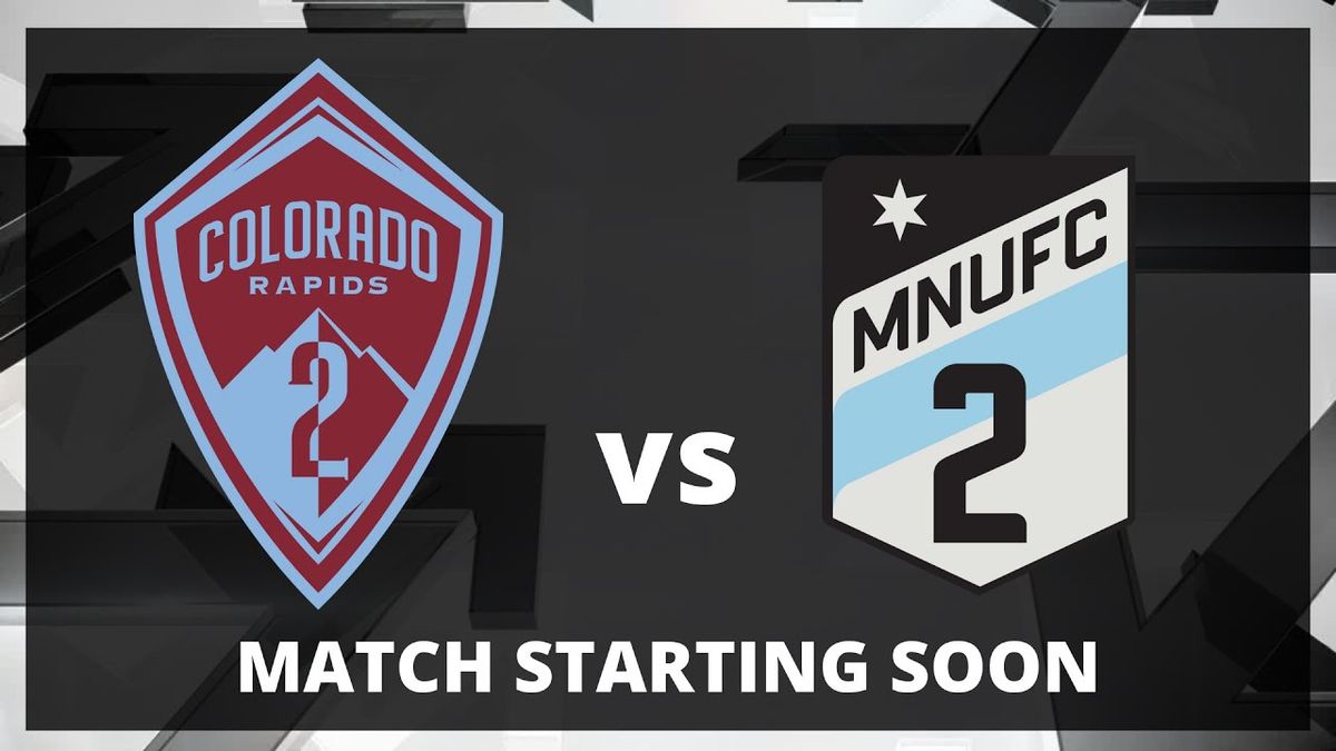 Minnesota United FC 2 at Colorado Rapids 2 at Dicks Sporting Goods Park, 27 September | Event in Commerce City