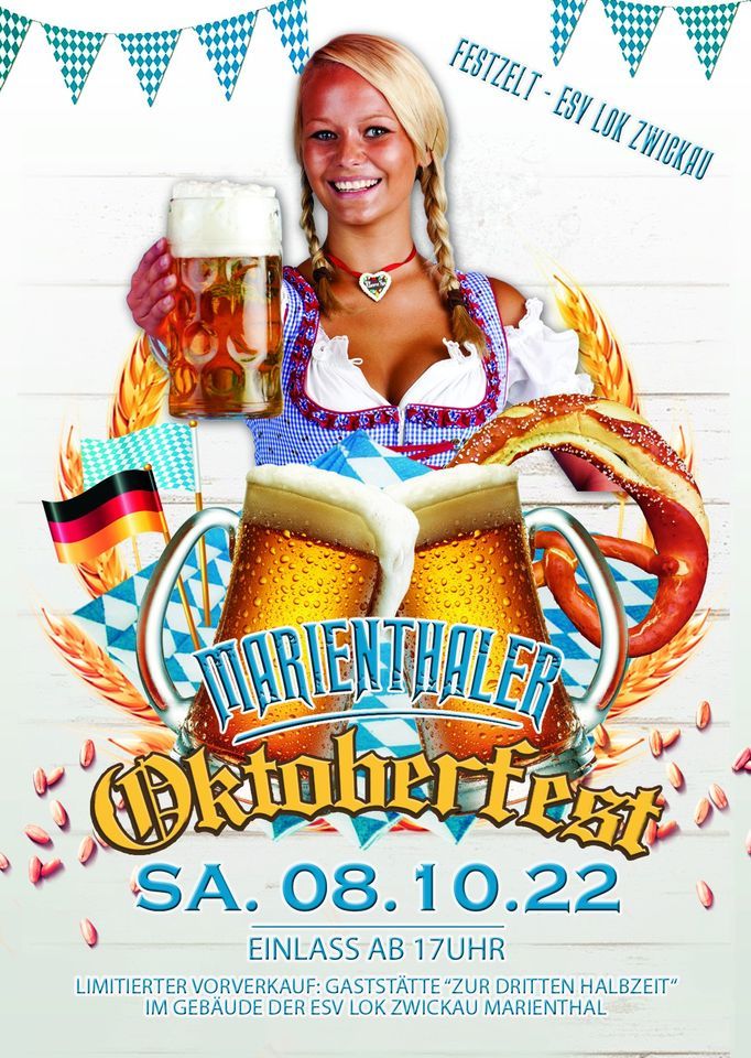 Marienthaler Oktoberfest, Marienthaler Straße 164, 08060 Zwickau - Oktoberfest Preise 2022