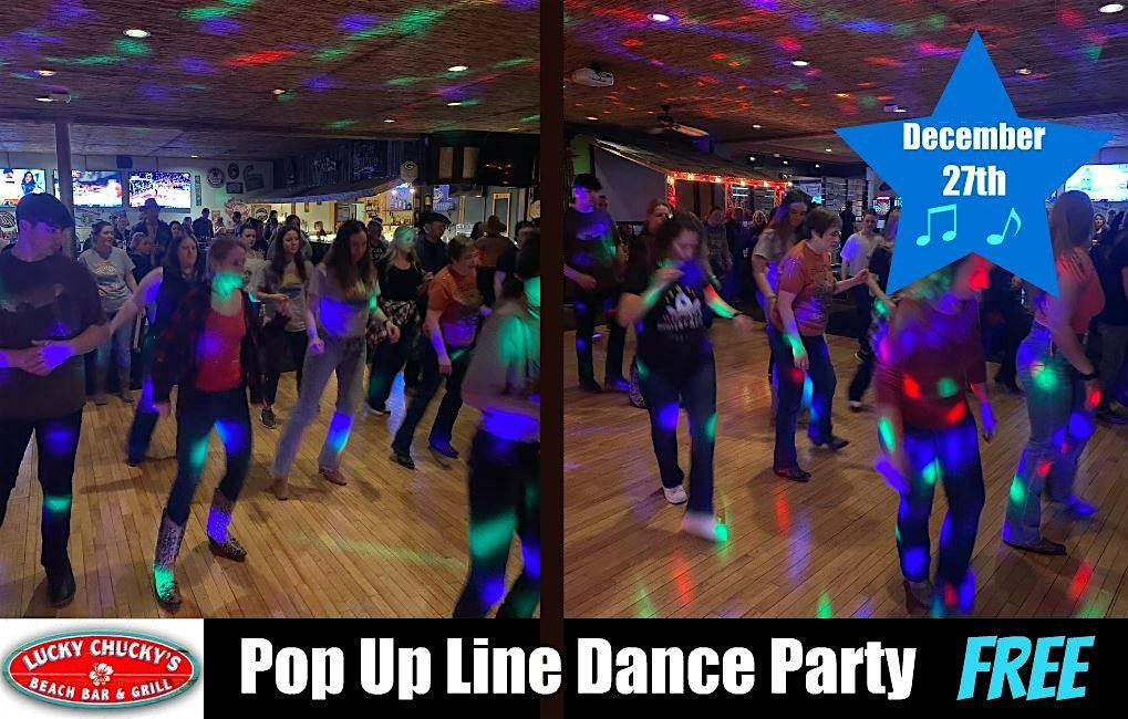 Pop Up Line Dance Party / Lucky Chuckys / Oconomowoc /  FREE, 27 December | Event in Oconomowoc | AllEvents