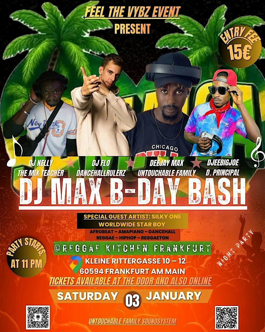 DJ MAX B-DAY BASH, 3 January | Event in Frankfurt am Main | AllEvents