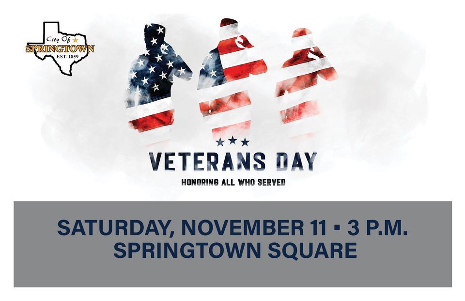 Veterans Day Parade, Springtown Square, November 11 2023 | AllEvents.in
