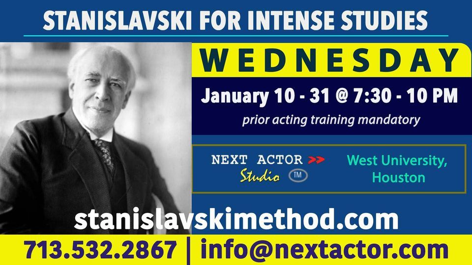 Stanislavski Method Acting Class for the Trained Actors, West