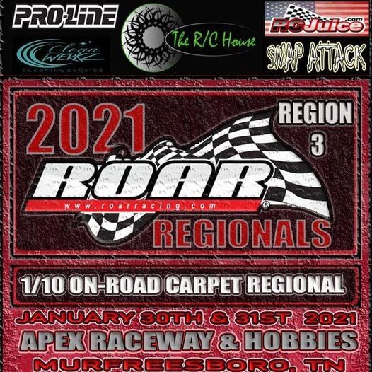 DRC will be attending the ROAR Region 3 Race at Apex Raceway and ...