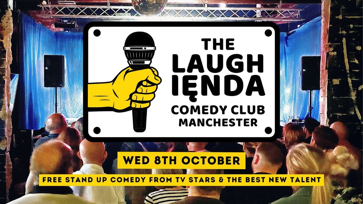 The Laughięnda Comedy Club | Deansgate | 8th Oct 2025, 8 October | Event in Manchester | AllEvents