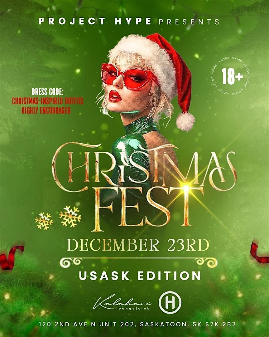 Project Hype: Christmas Fest 2025, 23 December | Event in Saskatoon | AllEvents