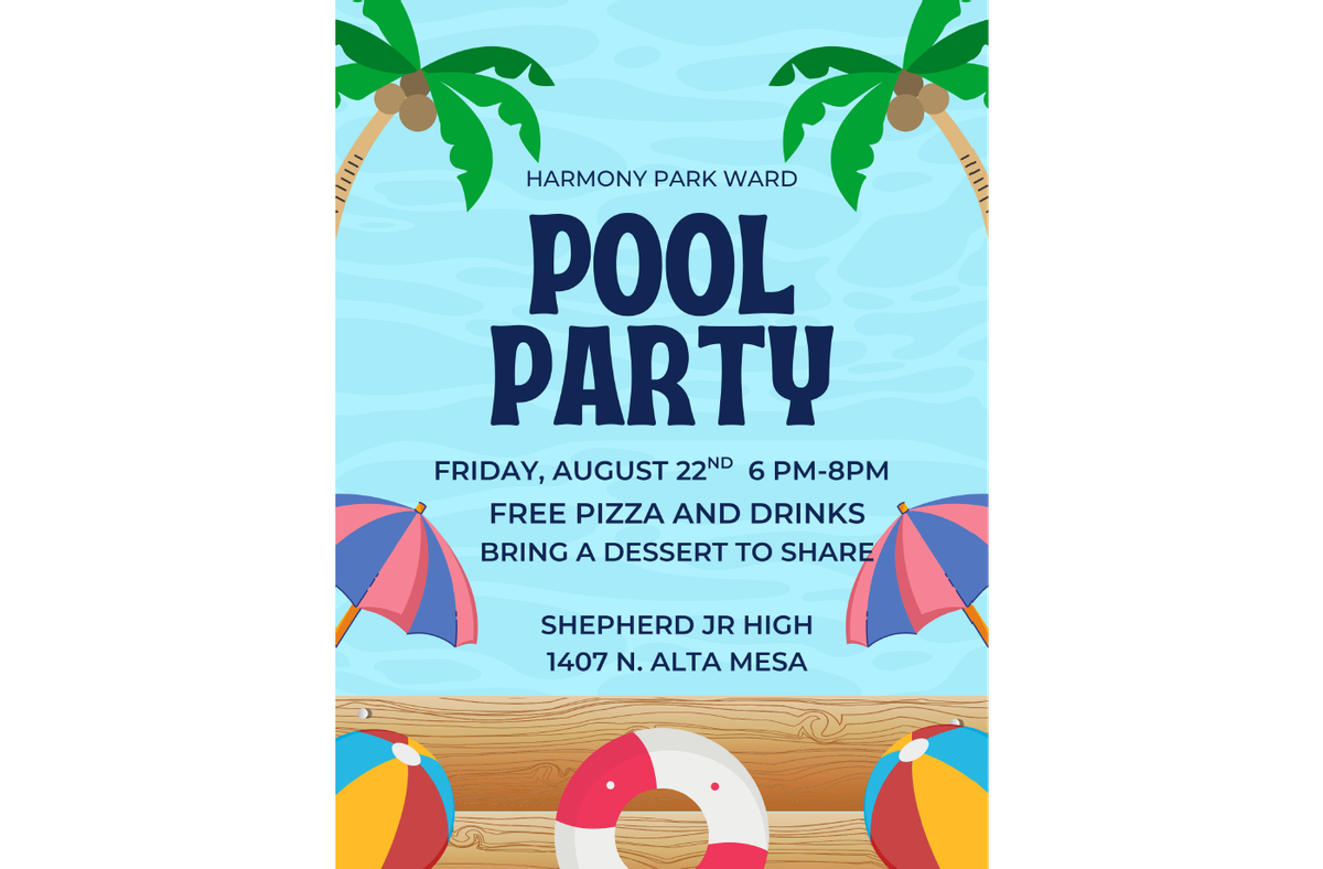Harmony Park Pool Party, 22 August | Event in Mesa | AllEvents