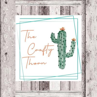 The Crafty Thorn logo