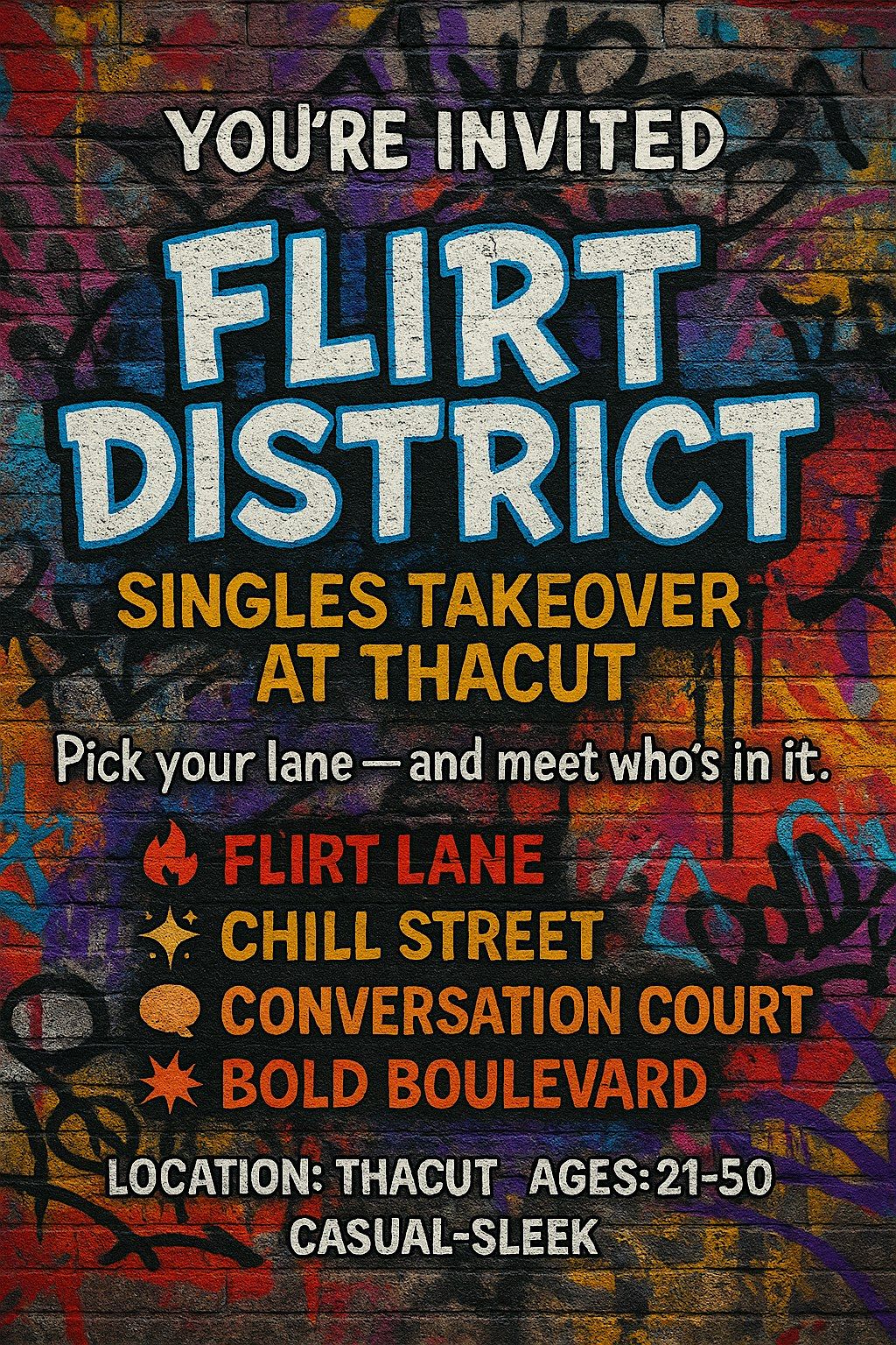 Flirt District - Singles Mixer | ThaCutAZ | JAN 9TH, 9 January | Event in Phoenix | AllEvents