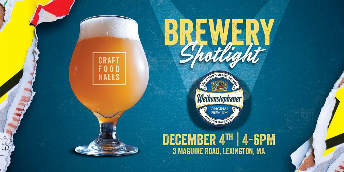 Brewery Spotlight – Weihenstephaner, 4 December | Event in Lexington | AllEvents