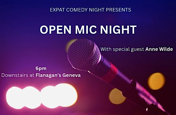 Stand-up comedy OPEN MIC night in GENEVA, 30 November | Event in Genève | AllEvents