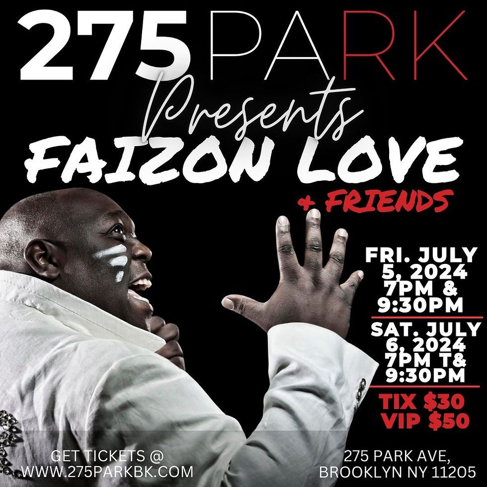 Faizon Love at Huntsville Levity Live, 16 August | Event in Huntsville | AllEvents