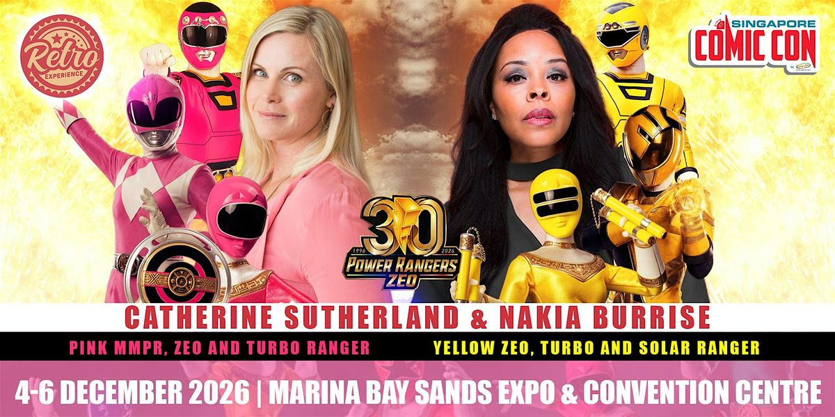 Power Rangers Zeo & Turbo @ SGCC 2026, Sands Expo & Convention Centre ...