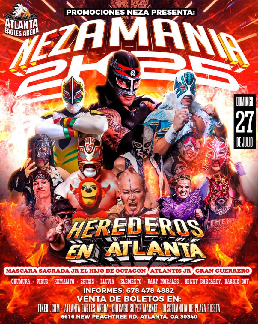 Nezamania 2k25 Herederos, 26 July | Event in Atlanta | AllEvents