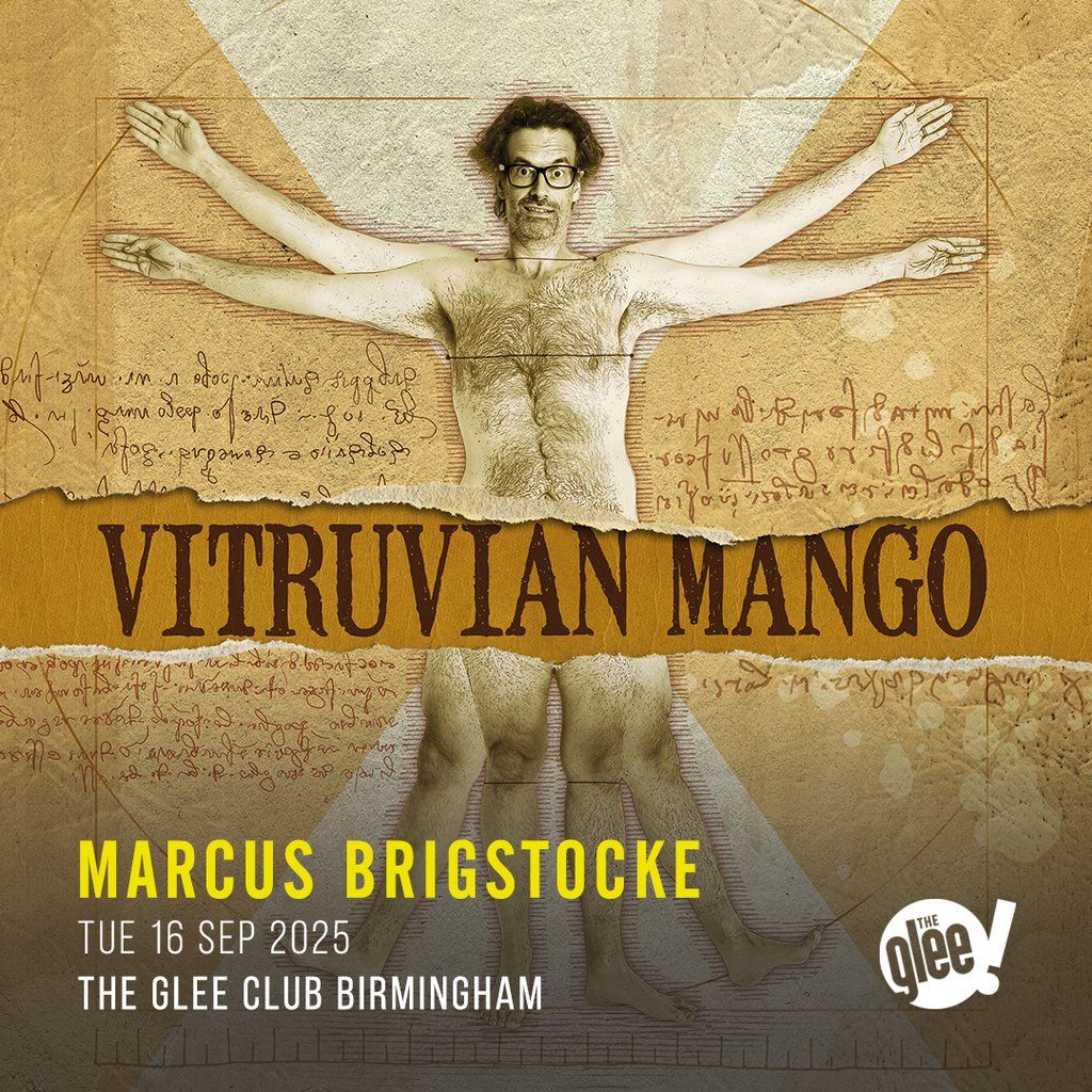 Marcus Brigstocke: Vitruvian Mango (14+), 14 September | Event in Birmingham | AllEvents