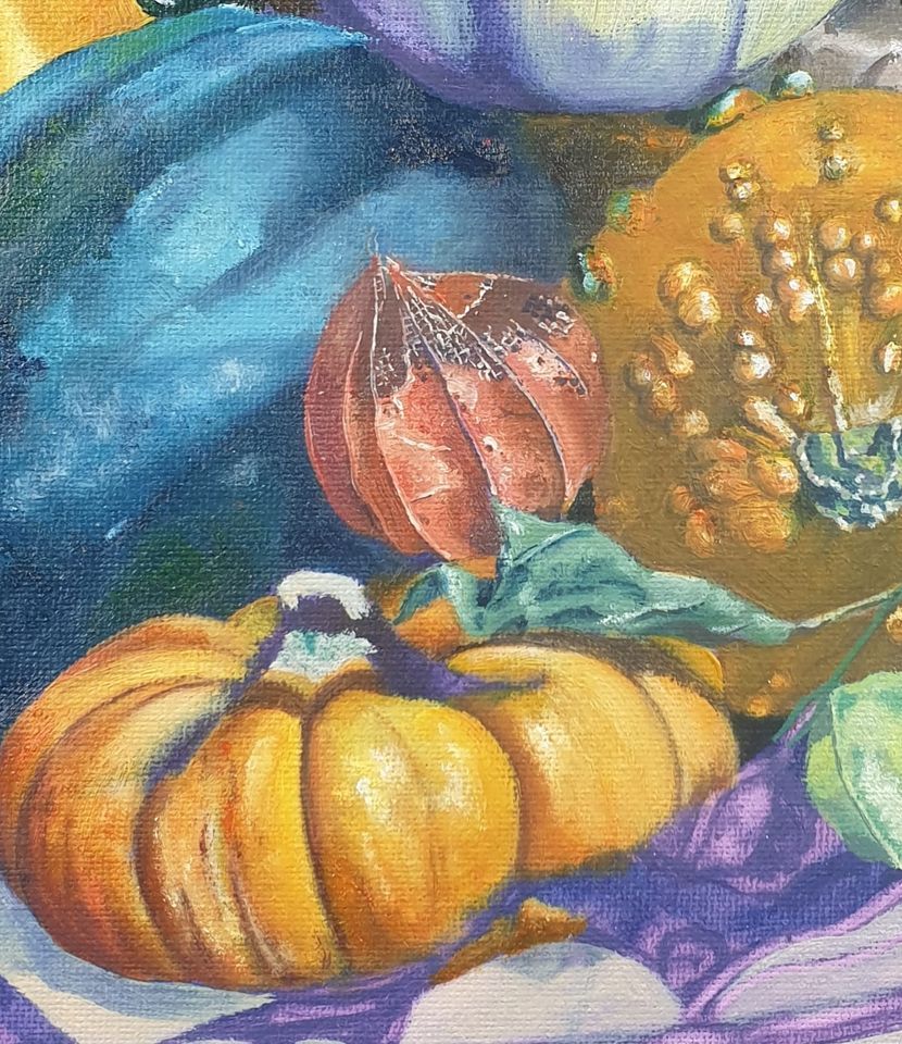 Oil Painting Class , Eaton Park Community Centre, Norwich, January 5