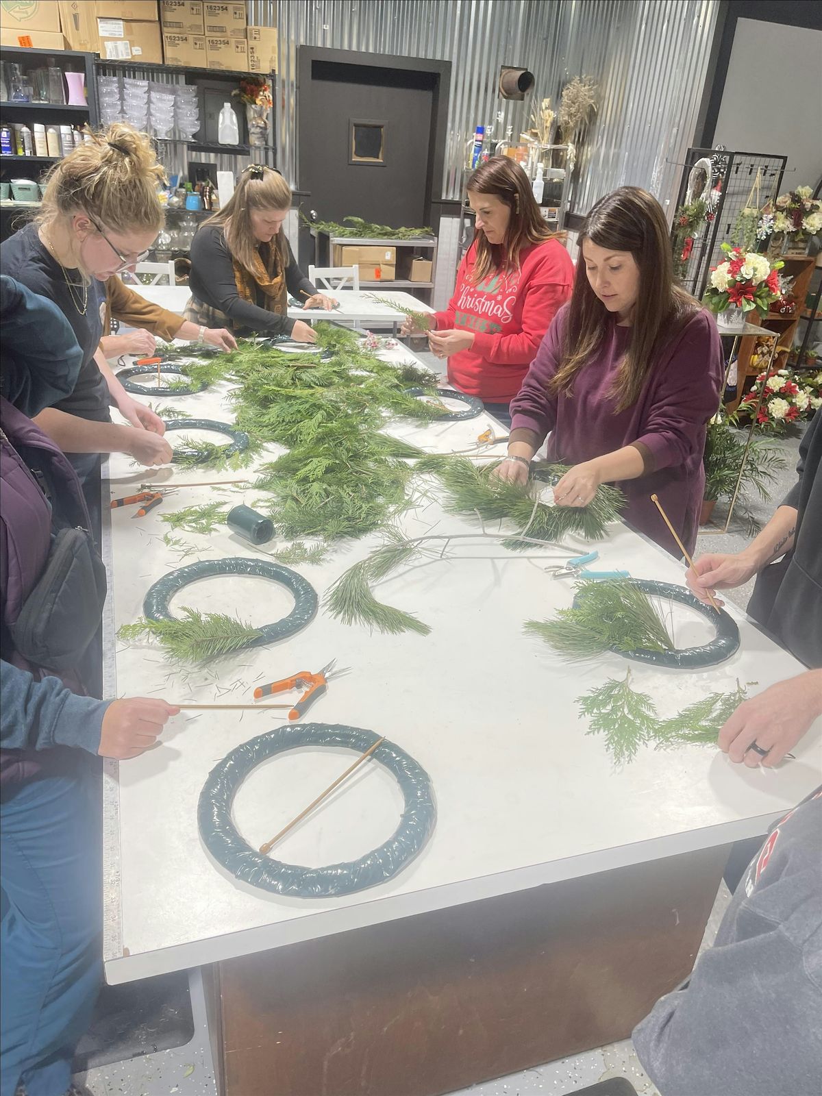 Fresh Wreath Workshop, 12 December | Event in Frederick | AllEvents