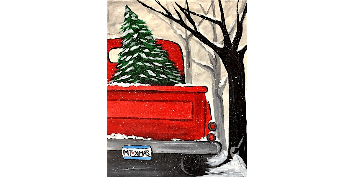 The Truck and the Tree - Date Night - Paint and Sip in Houston | Classpop!™, 27 December | Event in Pasadena