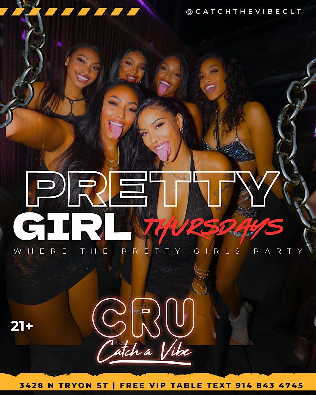 PRETTY GIRL THURSDAYS ! $7 DRINKS! FREE VIP TABLES! $150 BOTTLES | Event in Charlotte | AllEvents