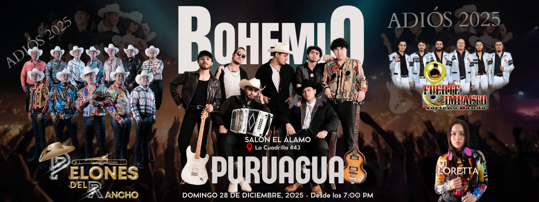 FIESTA ADIÓS 2025 EN PURUAGUA, 28 December | Event in Acambaro | AllEvents